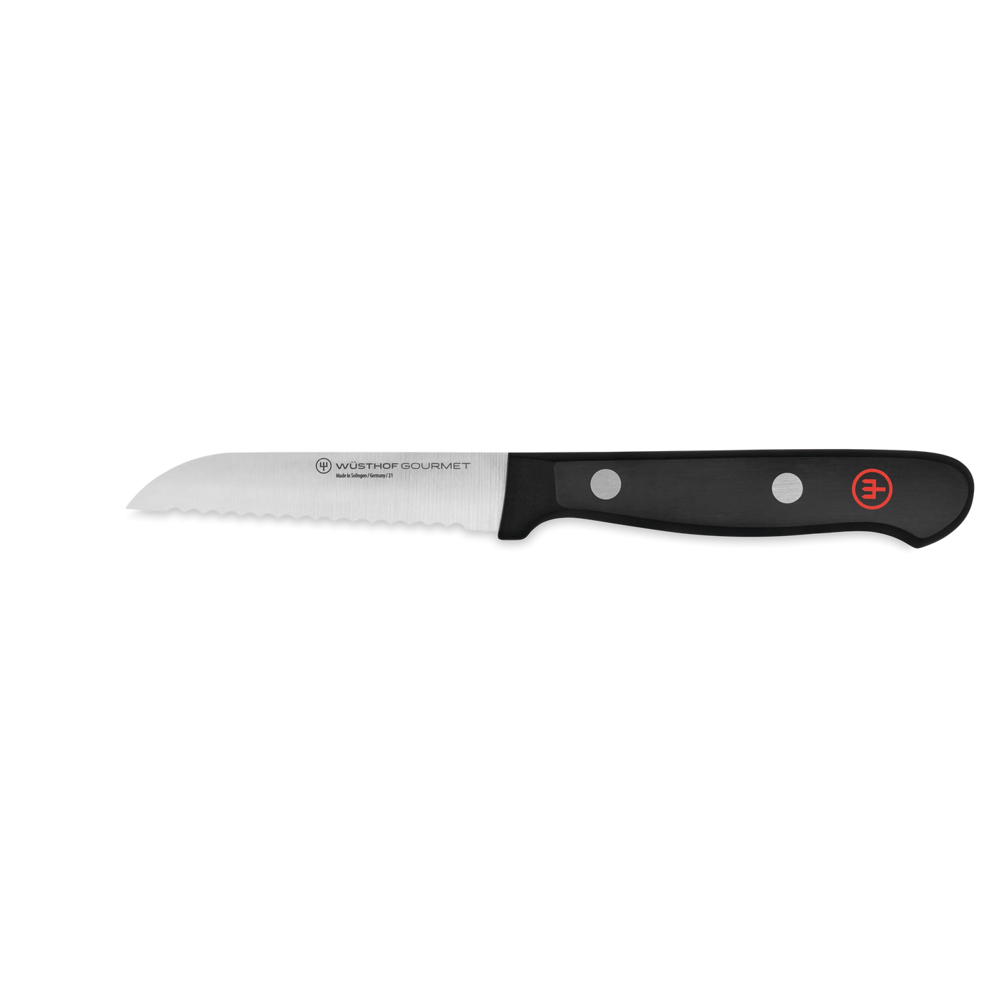 Gourmet Gemüsemesser 8 cm mit Wellenschliff