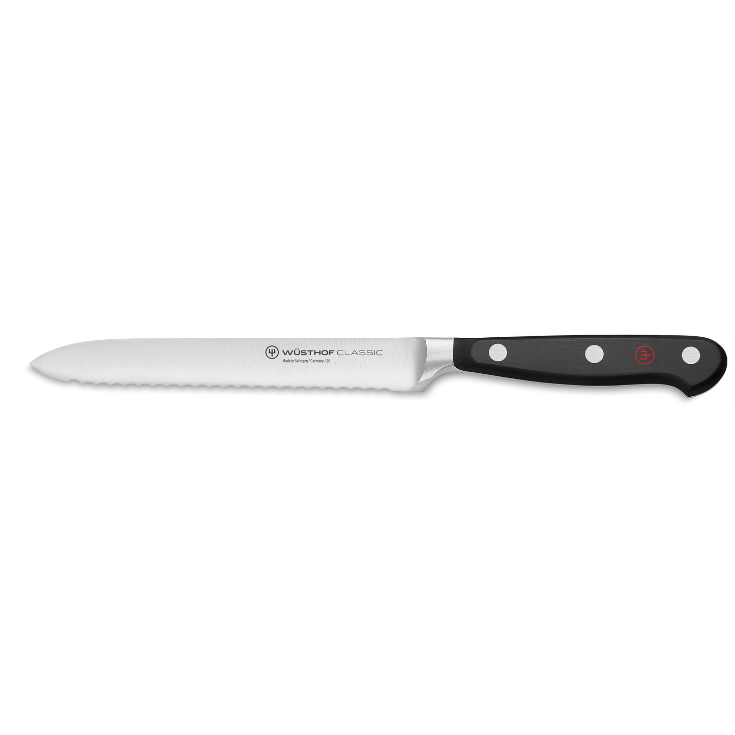 Classic Aufschnittmesser 14 cm | mit Wellenschliff