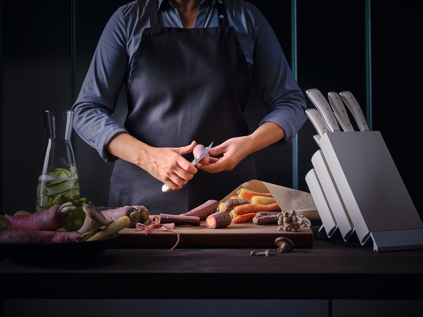Classic Ikon 7-piece Knife Block Set