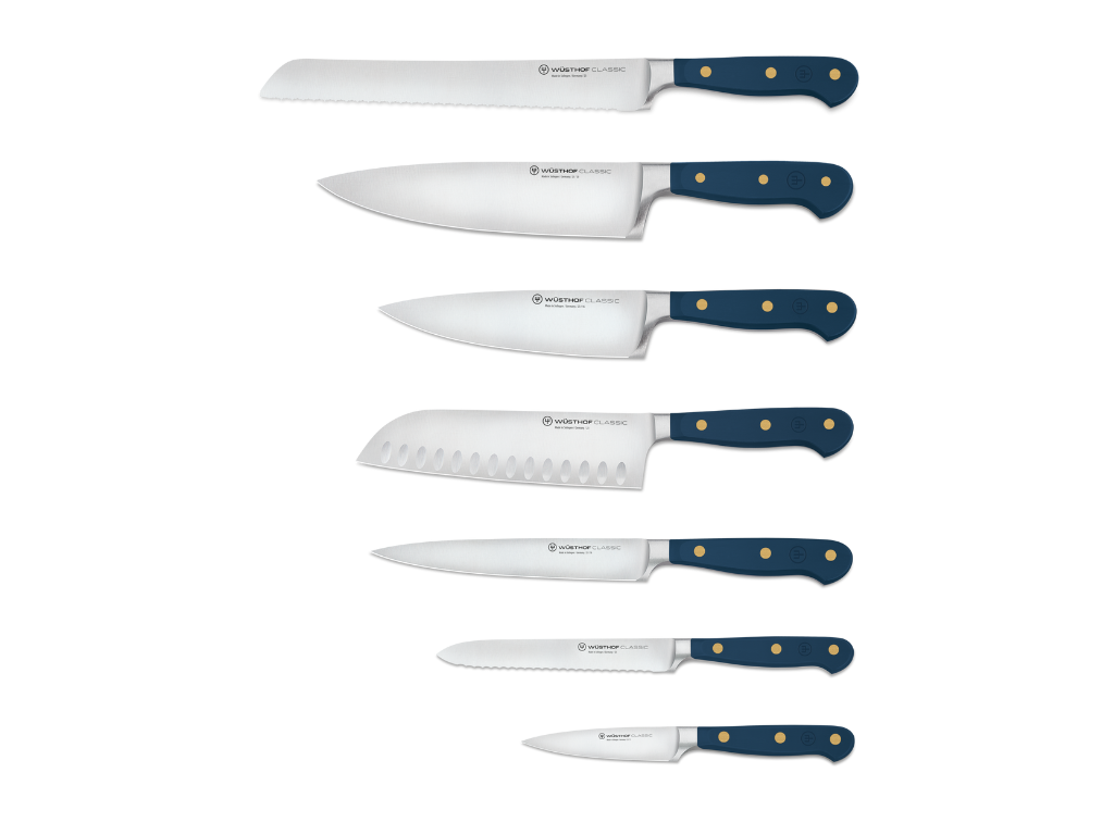 Classic Designmesserblock mit 7 Messern