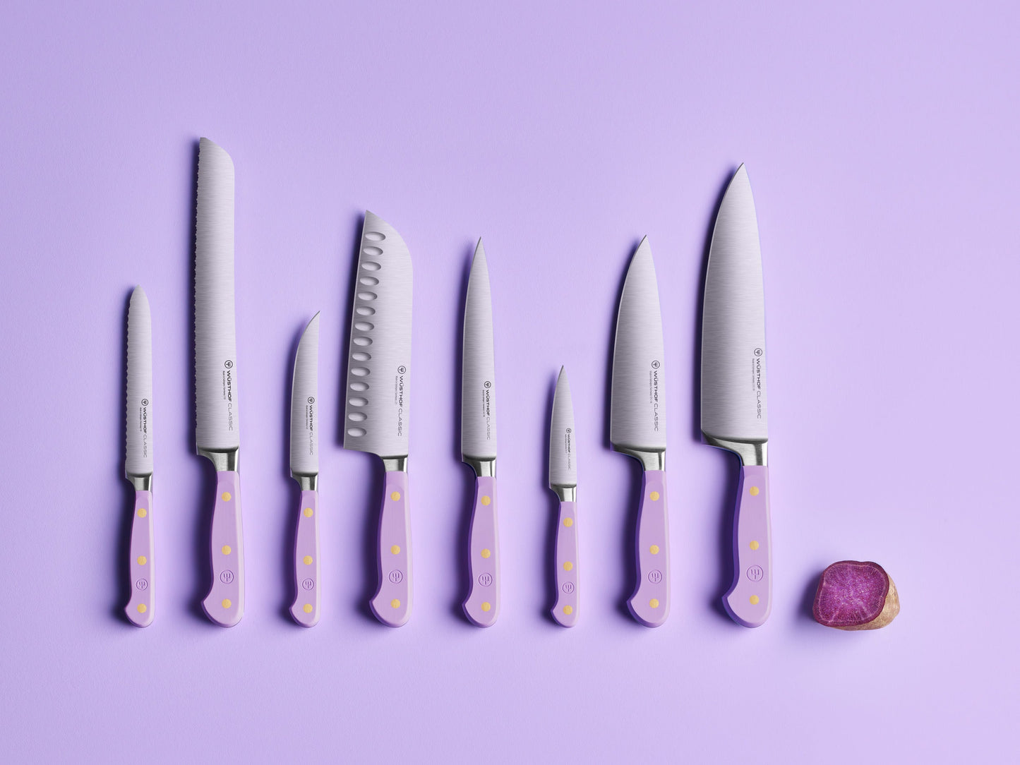 Classic 8-Piece Designer Knife Block Set
