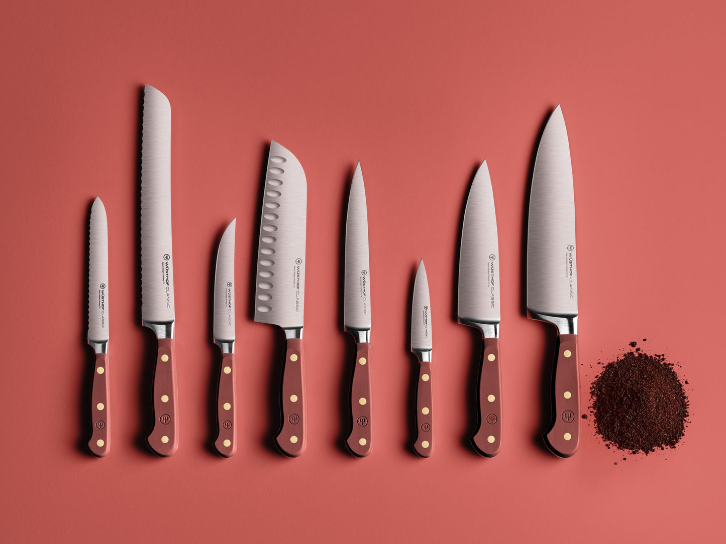 Classic 8-Piece Designer Knife Block Set