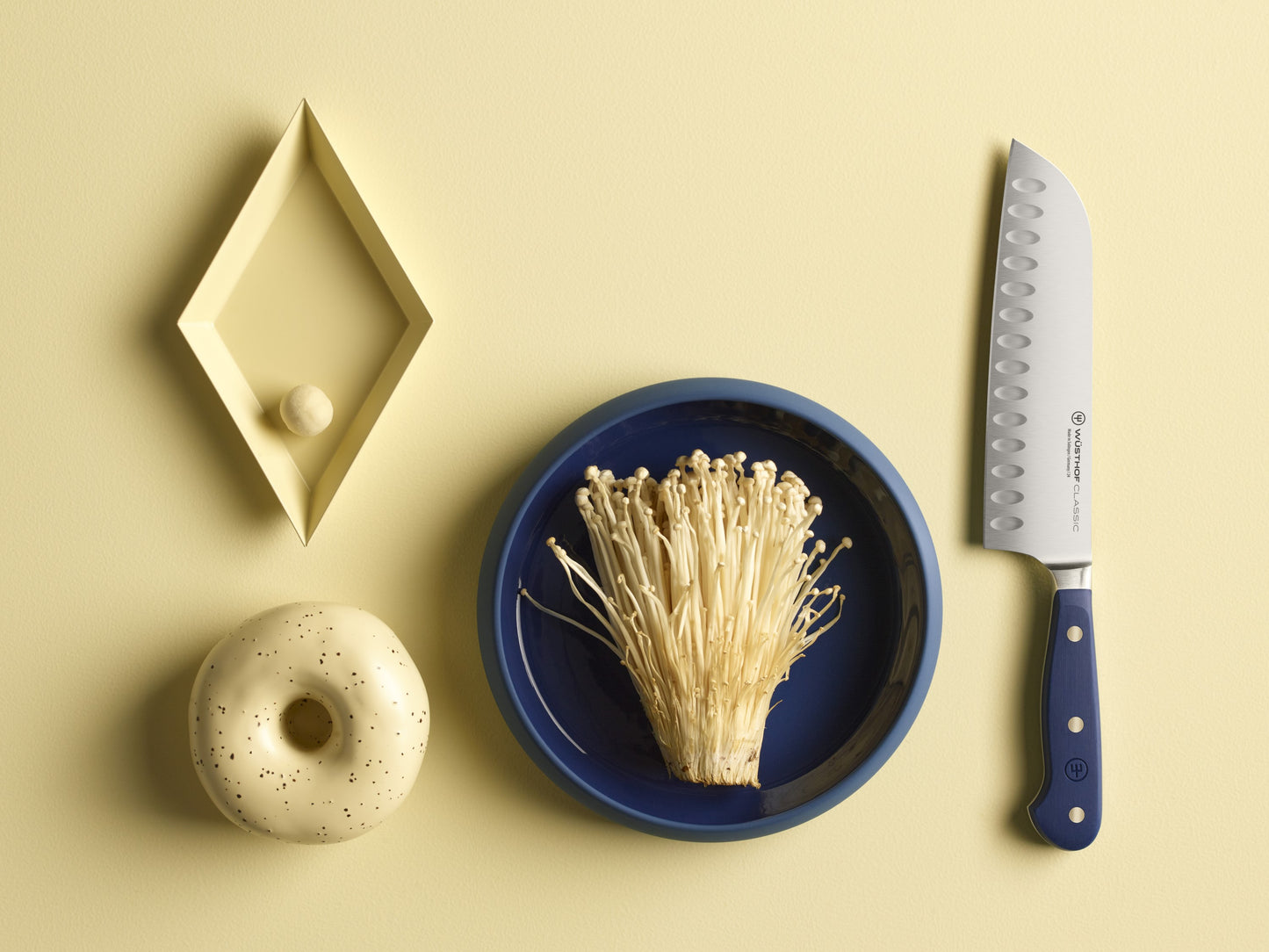 Classic Santoku 17 cm | mit Kullenschliff