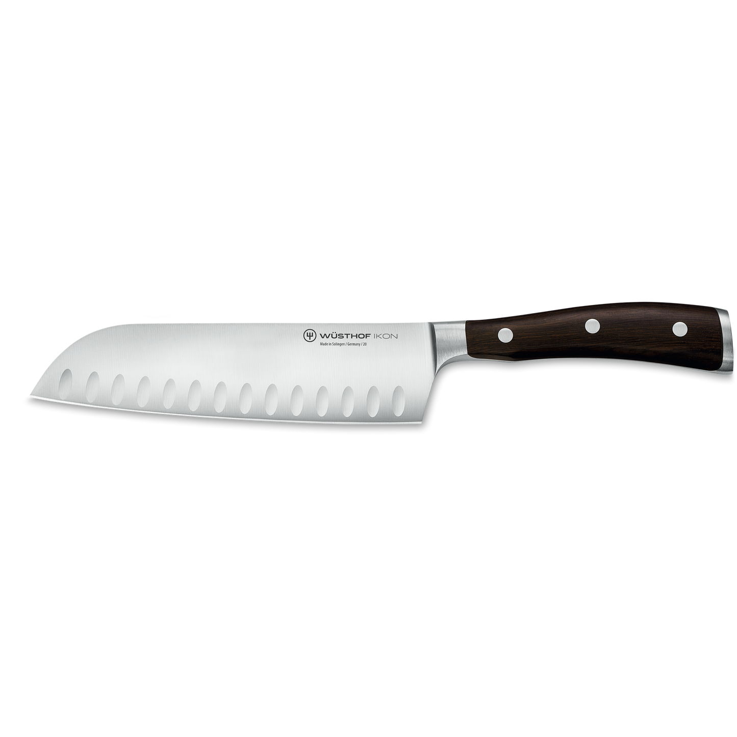 Santoku con lama concava Ikon 17 cm | 7 pollici