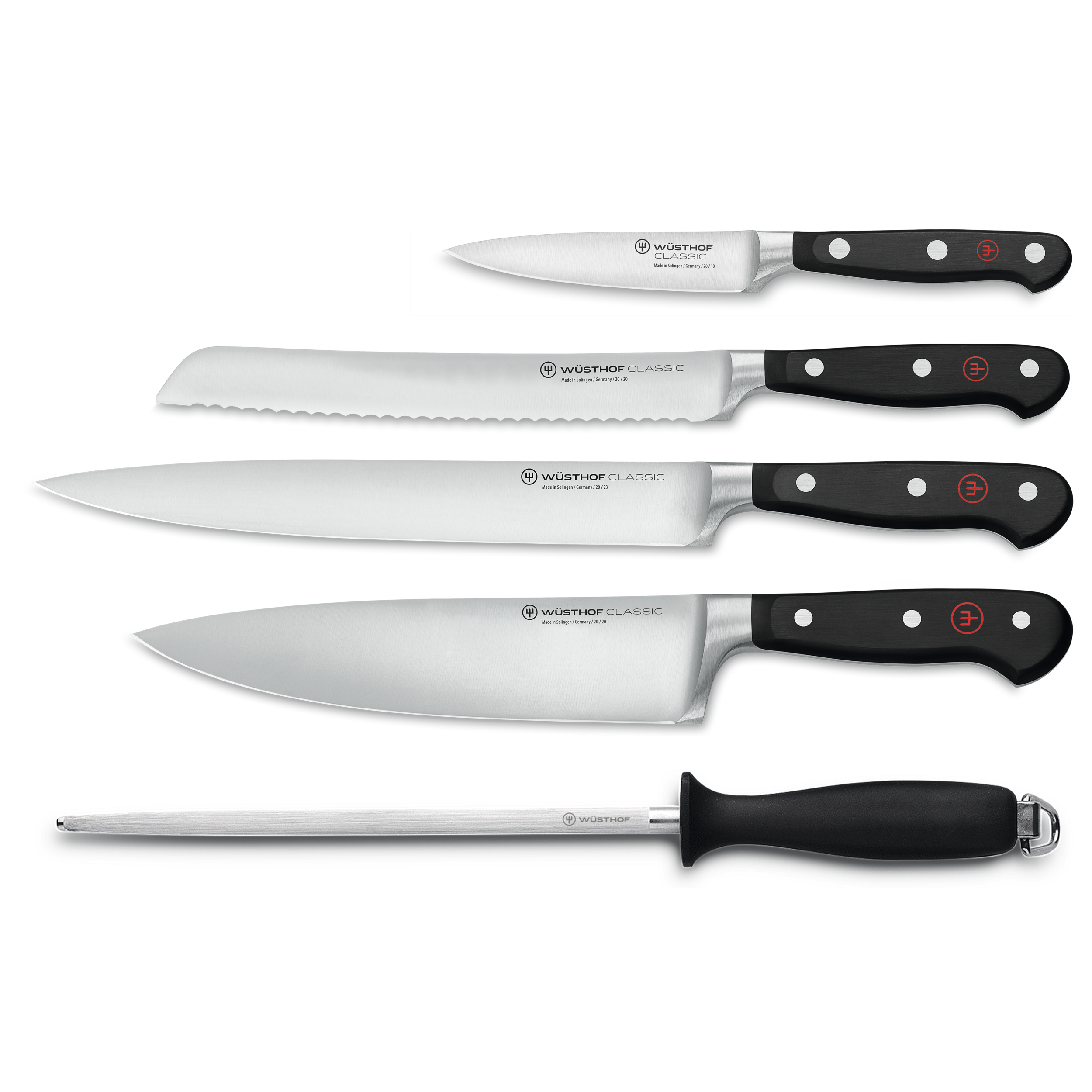 Classic 5-piece Chef's Knife Set – WÜSTHOF Germany