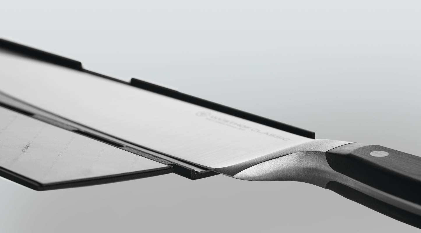 Breiter Klingenschützer mit Magnet 26 cm