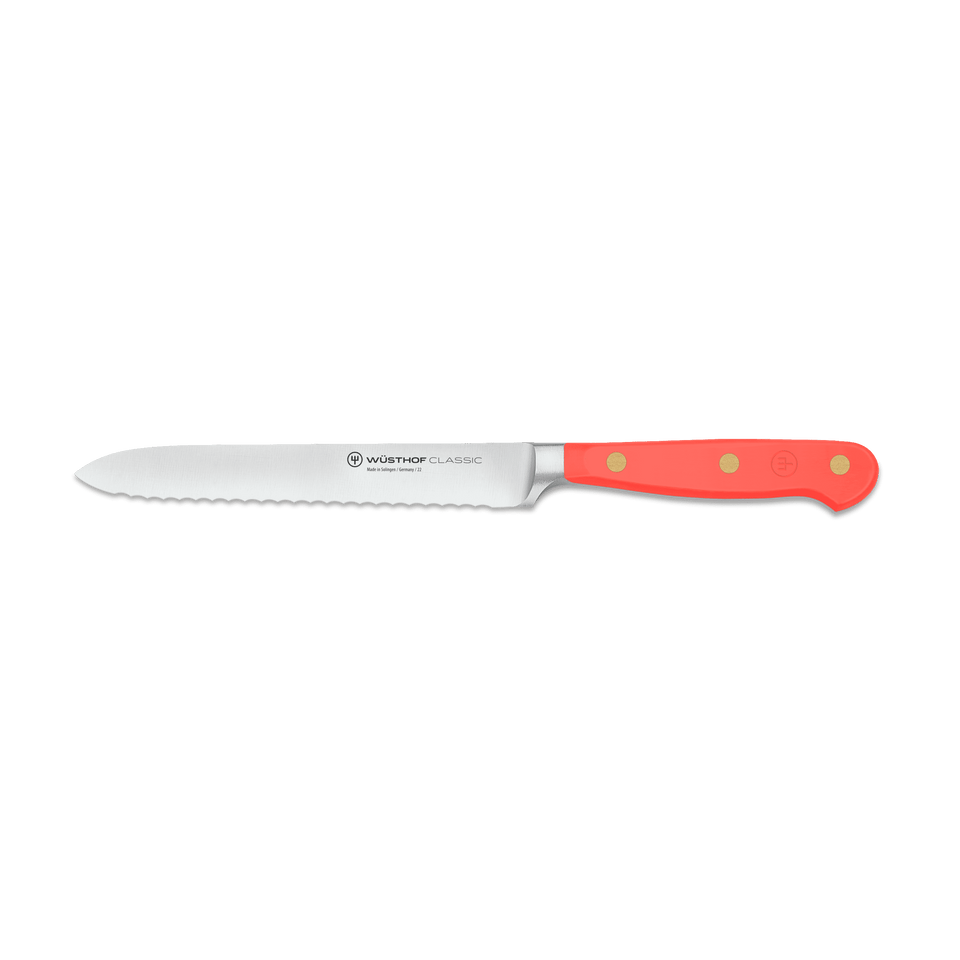 Classic Aufschnittmesser 14 cm | mit Wellenschliff