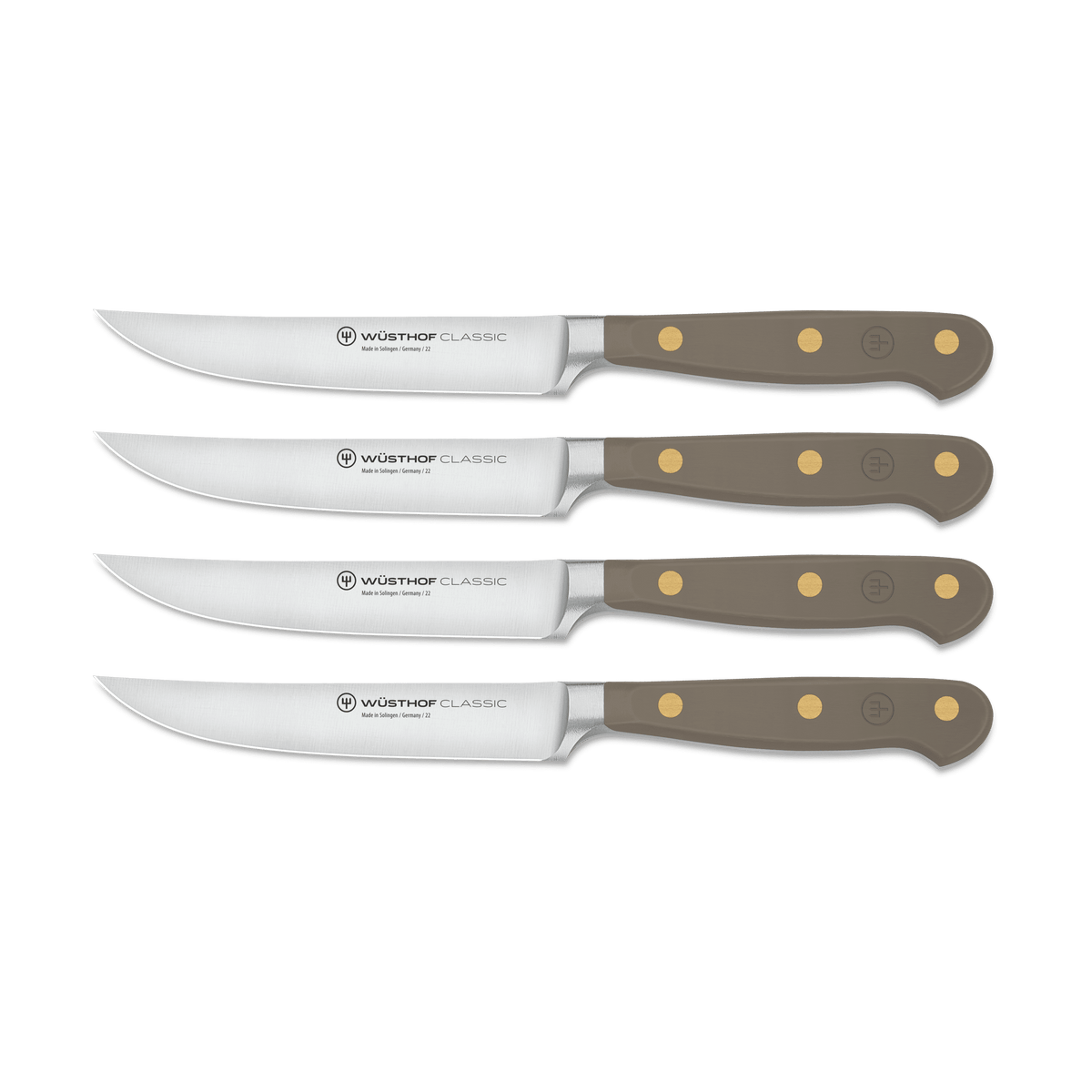 Classic Steakmessersatz mit 4 Messern