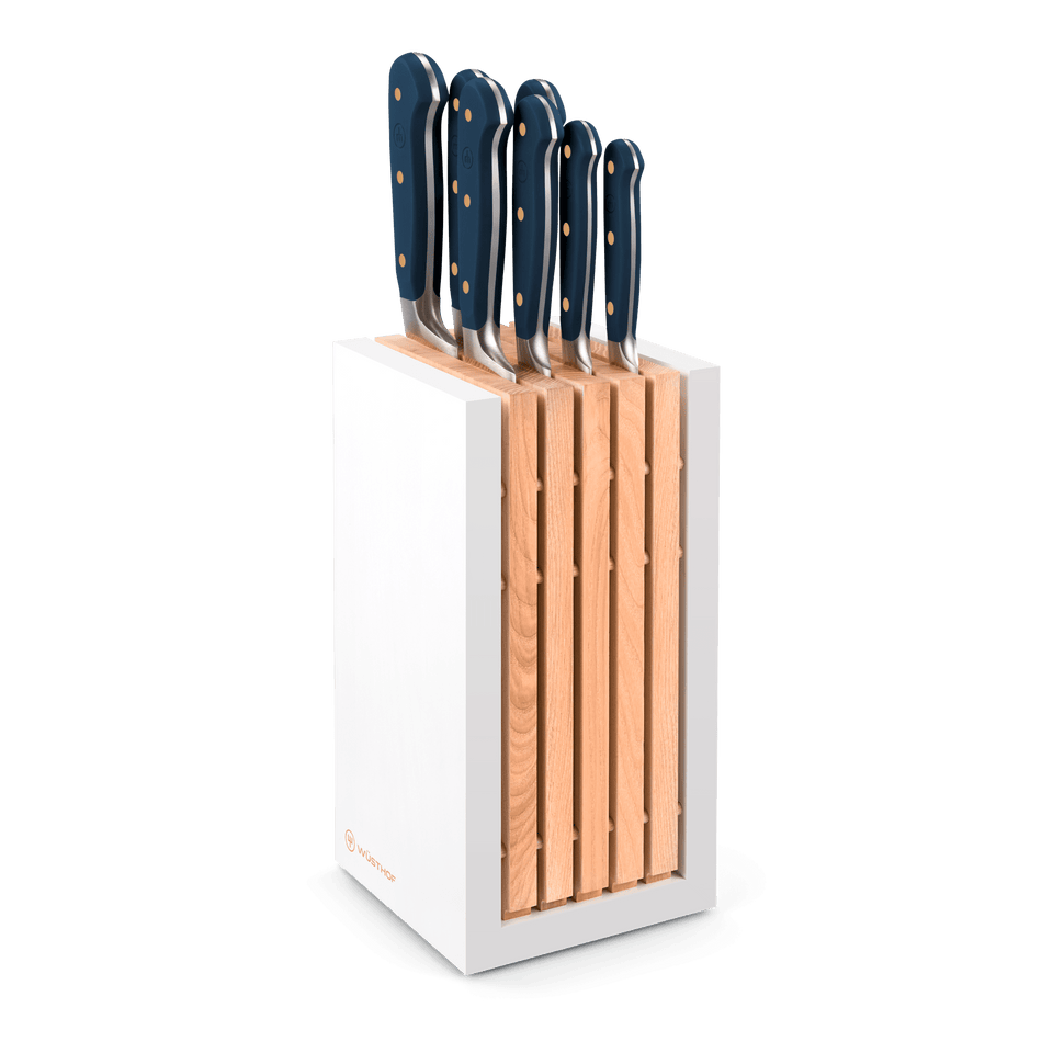 Classic Designmesserblock mit 7 Messern