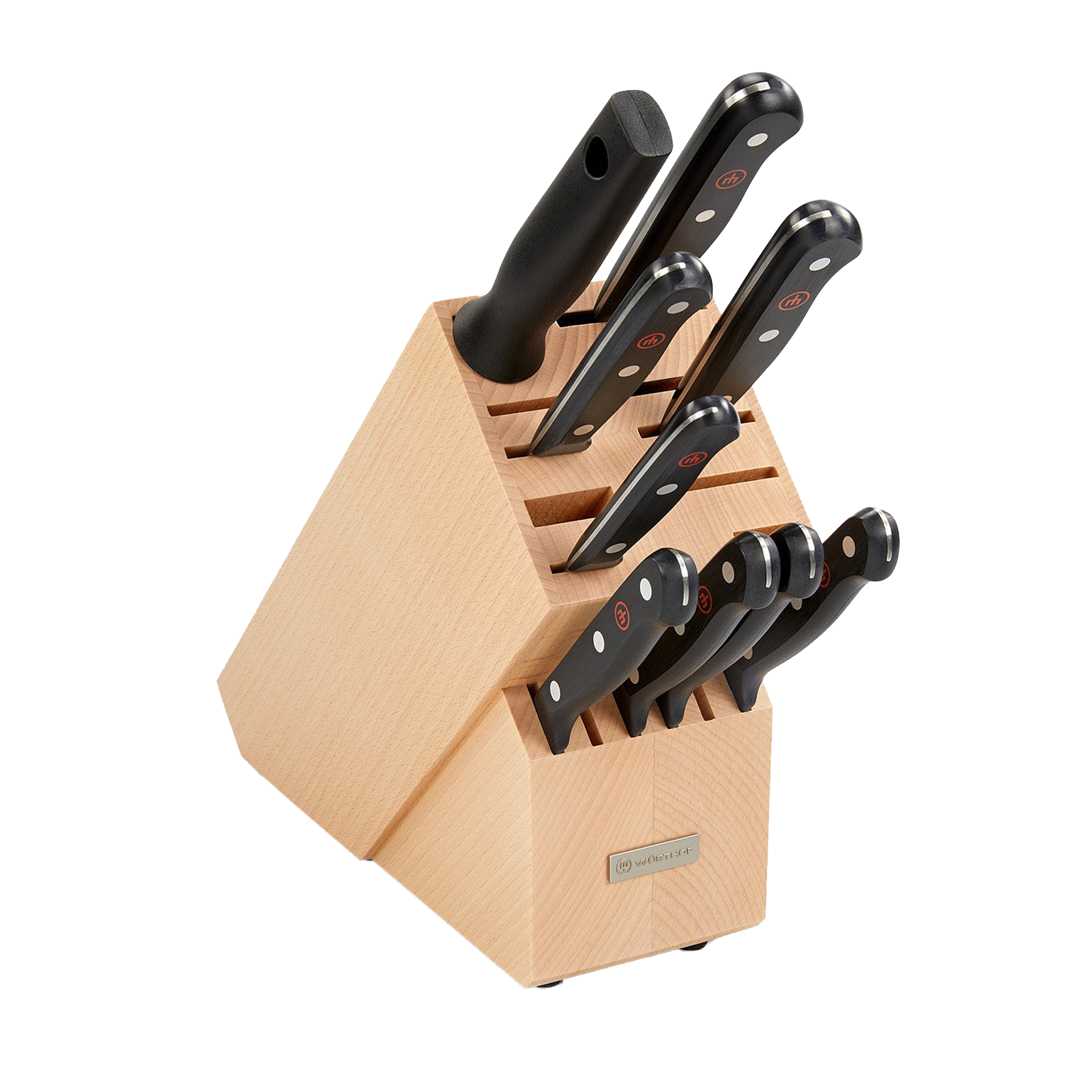 Gourmet Messerblock mit 9 Artikeln