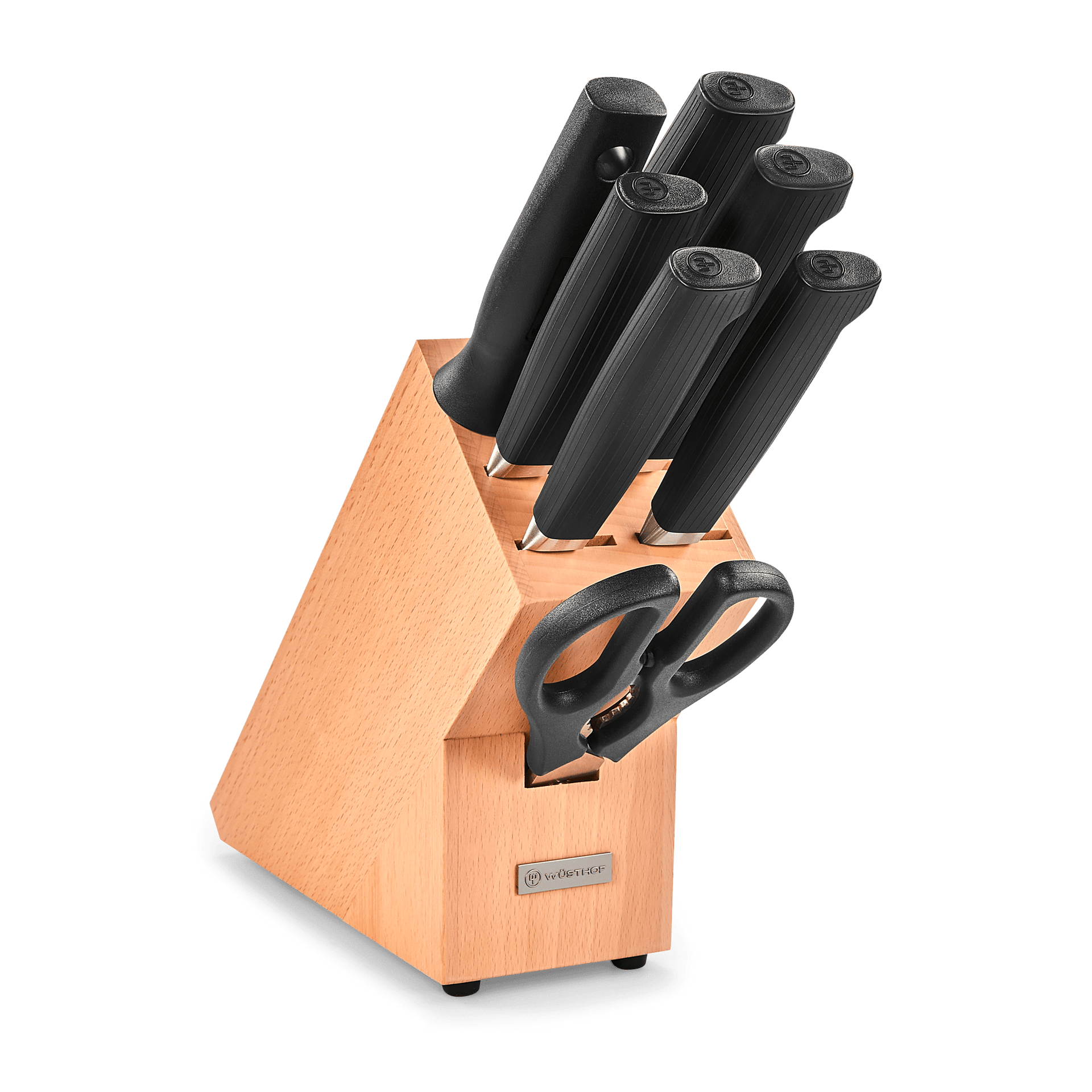 Blocco coltelli da 8 pezzi Partner (faggio) 