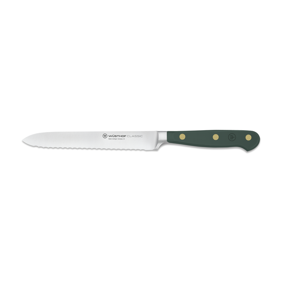 Classic Aufschnittmesser 14 cm | mit Wellenschliff