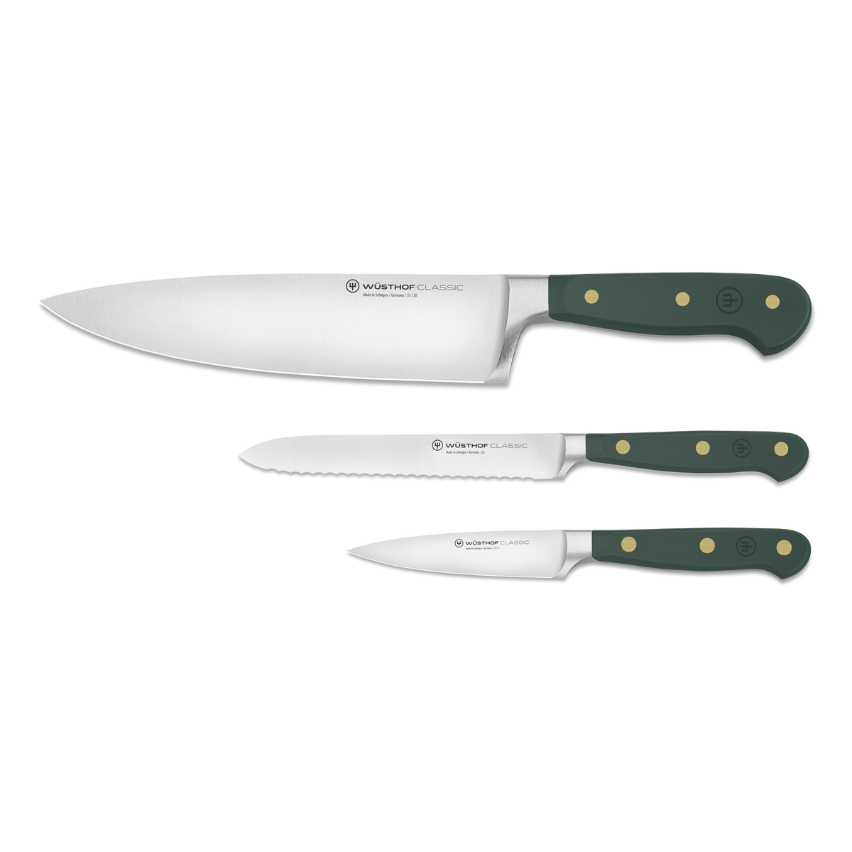 Classic Messersatz mit 3 Messern