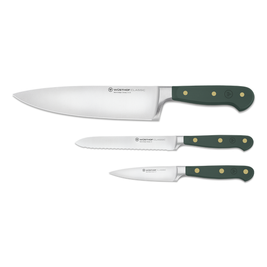 Classic 3-Piece Utility Knife Set - Fresh Rosemary