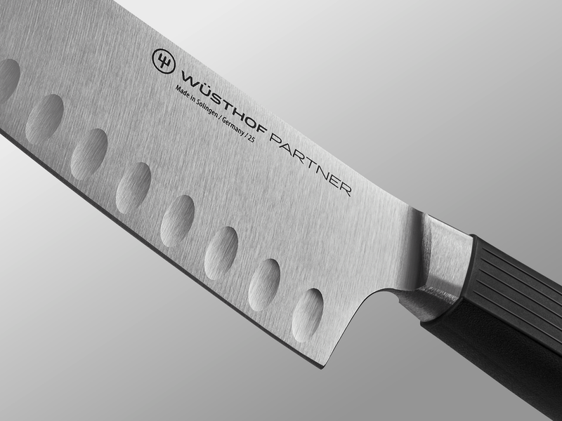 Partner Santoku with Hollow Edge 17 cm | 7 inch