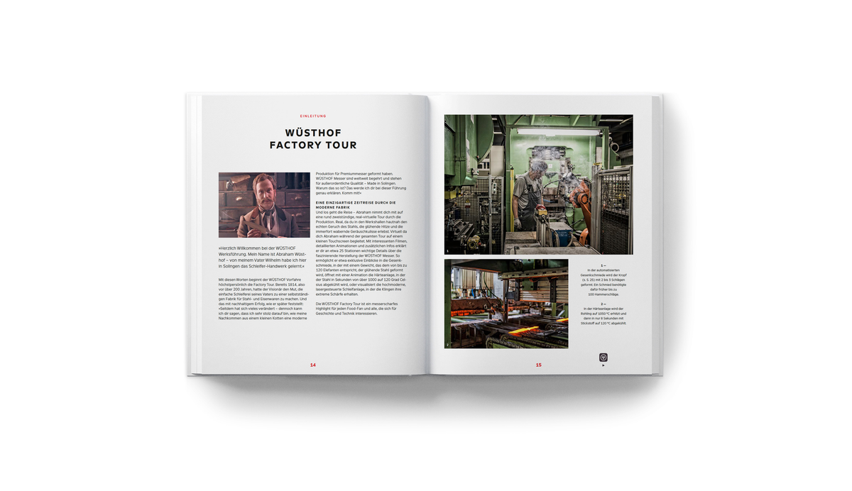 App di Wüsthof Book and Book: Beyond Blades - Versione tedesca