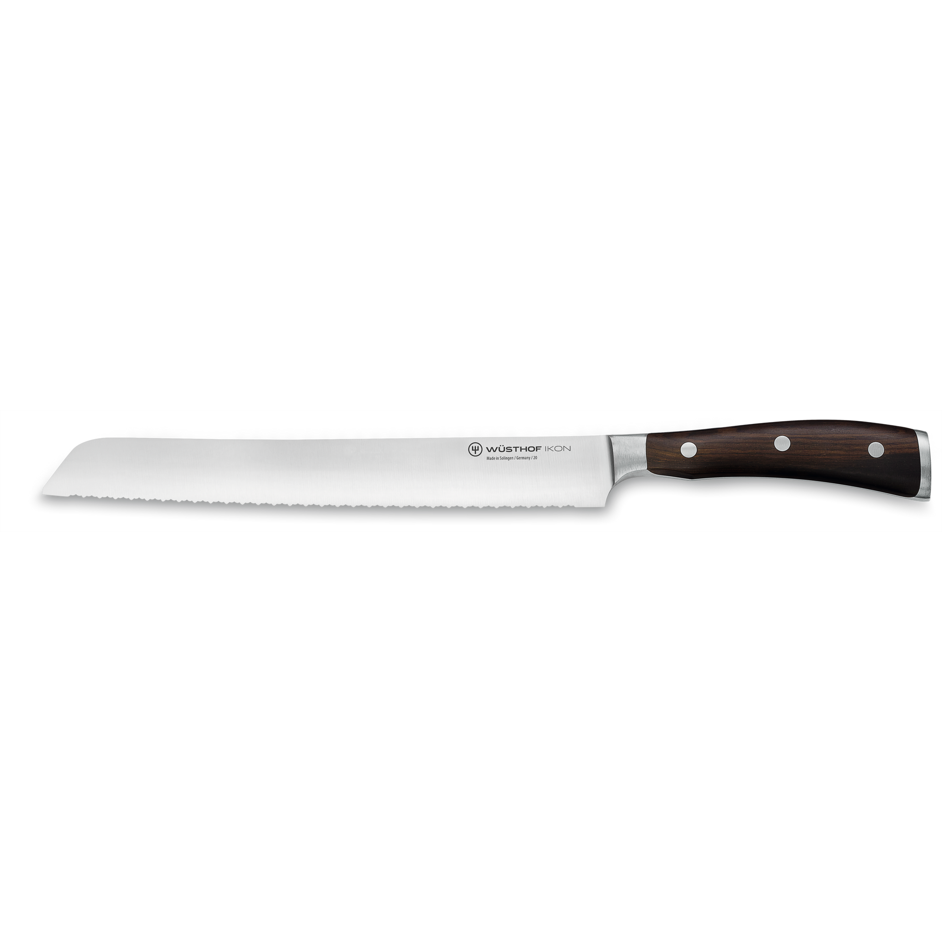 Ikon Brotmesser 23 cm | mit Präzisions-Doppelwelle