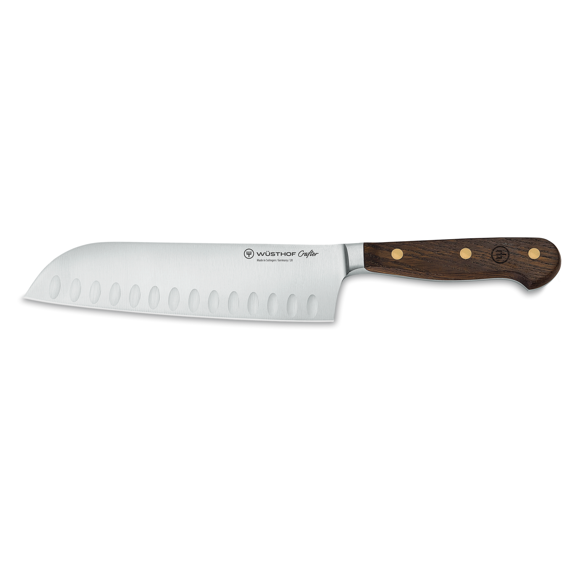 Crafter Santoku à lame cannelée 17 cm