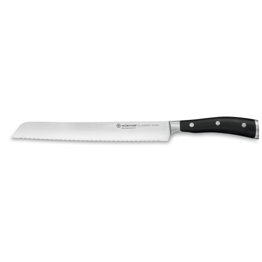 Classic Ikon Precision Double-Serrated Bread Knife 23 cm | 9 inch