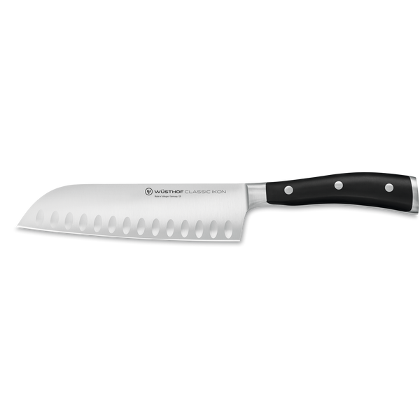 Classic Ikon Santoku with Hollow Edge 17 cm | 7 inch – WÜSTHOF Germany
