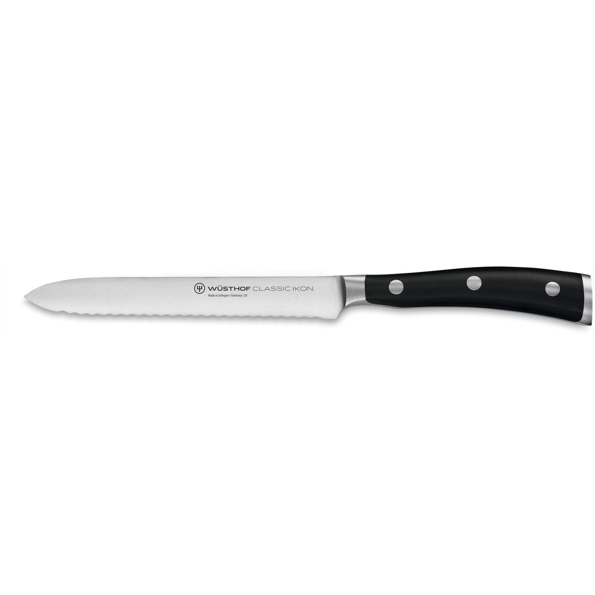 Classic Ikon Aufschnittmesser 14 cm | mit Wellenschliff