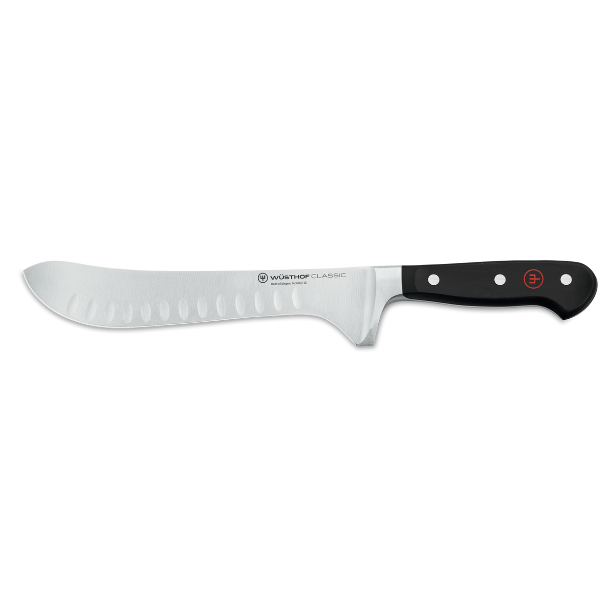 Classic Butcher Knife 20 cm | mit Kullenschliff