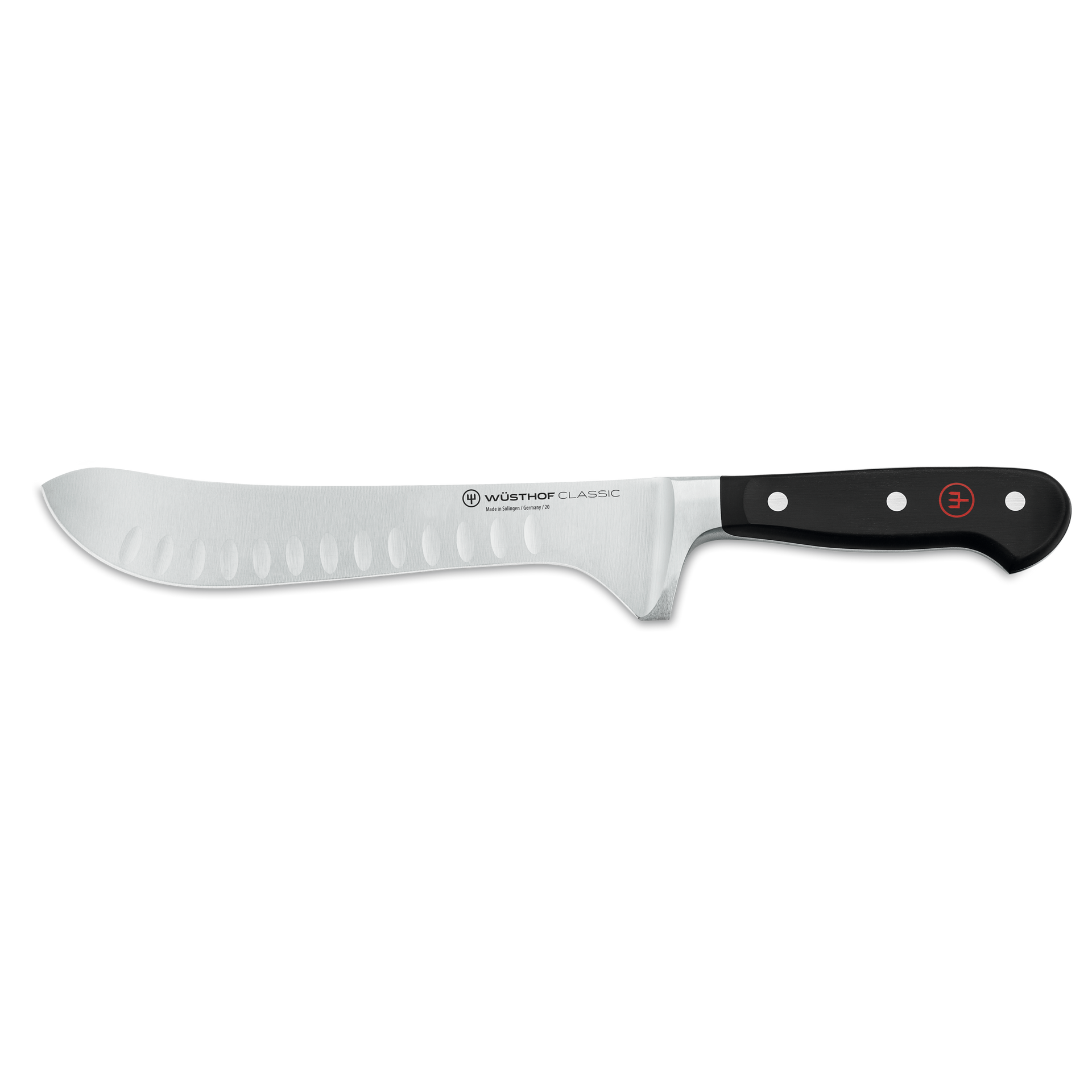 Classic Butcher Knife 20 cm | mit Kullenschliff