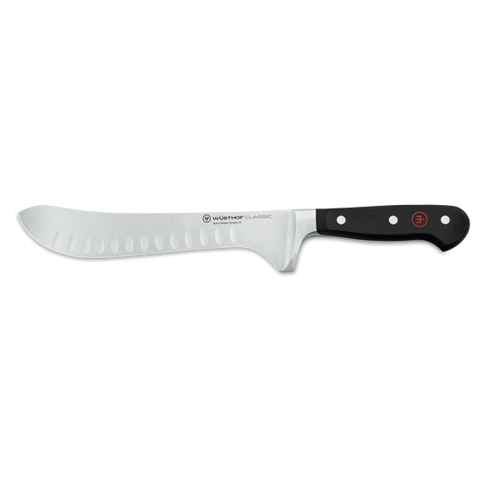 Classic Butcher Knife with Hollow Edge 20 cm | 8 inch