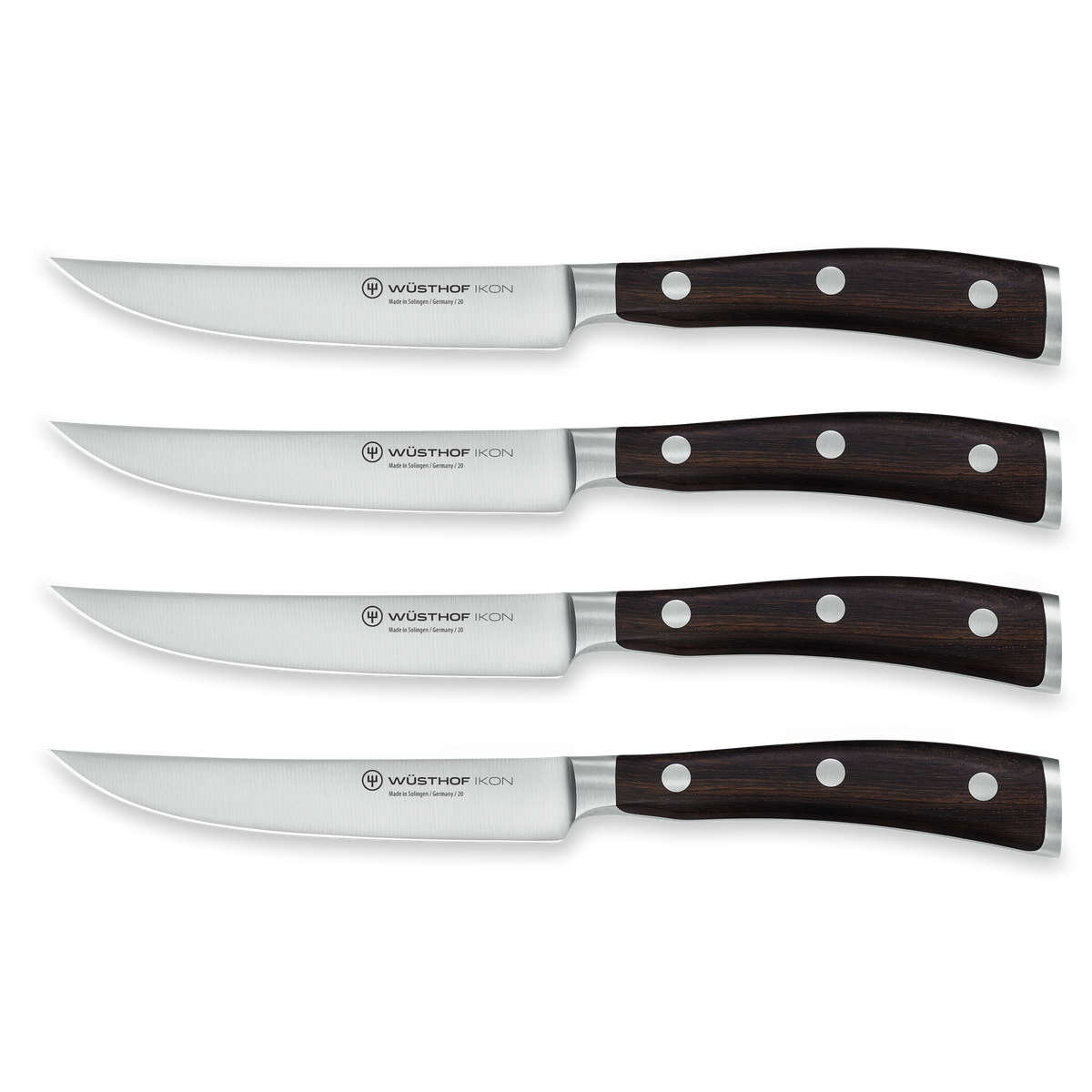 Ikon Steakmessersatz mit 4 Messern