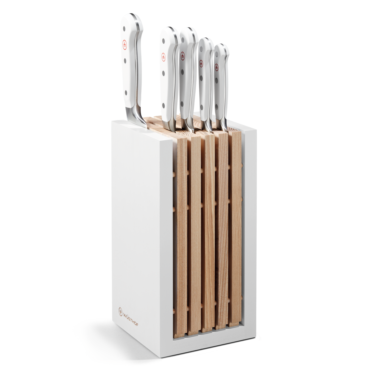 Classic Messerblock mit 5 Messern with Santoku