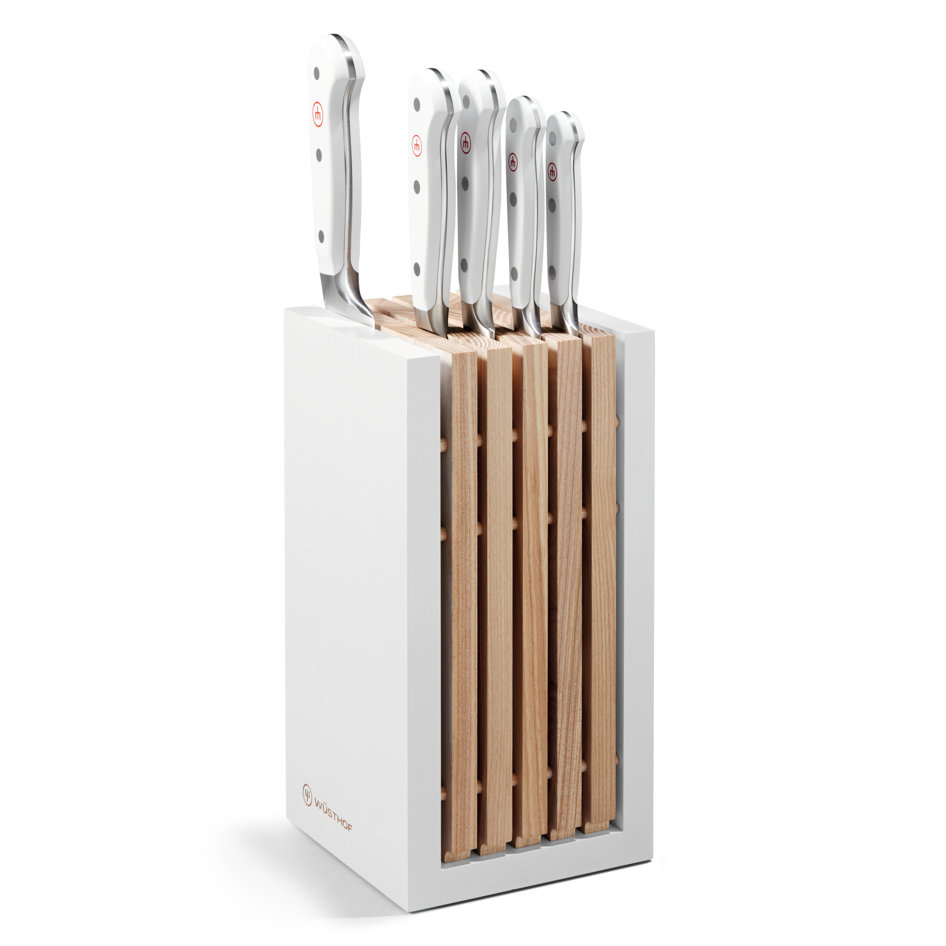 Classic Messerblock mit 5 Messern with Santoku