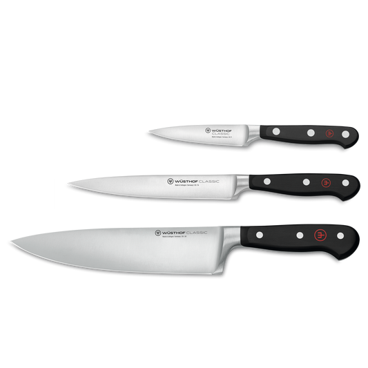 Classic 3-piece Chef's Knife Set