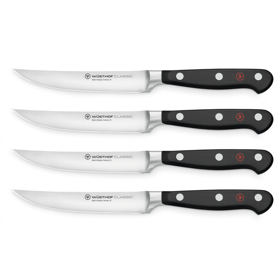 Classic Steakmessersatz mit 4 Messern