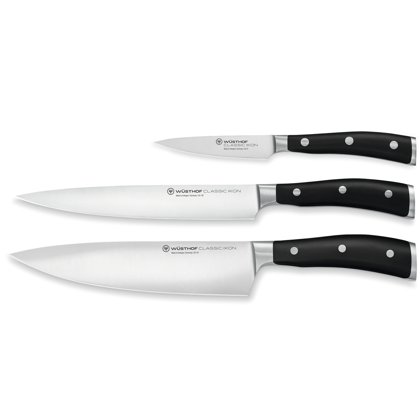 Classic Ikon 3-piece Chef's Knife Set