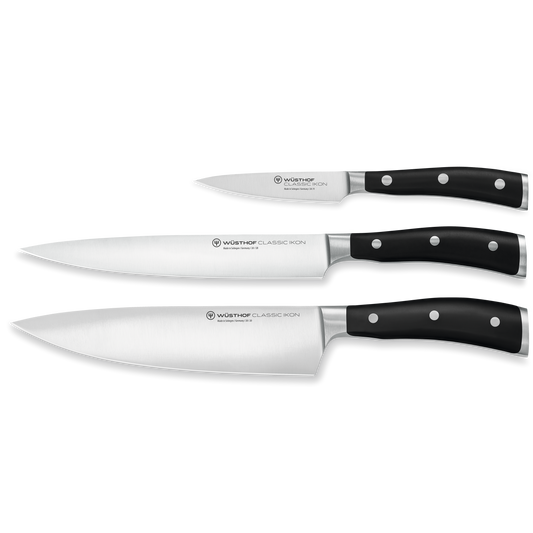 Classic Ikon 3-piece Chef's Knife Set