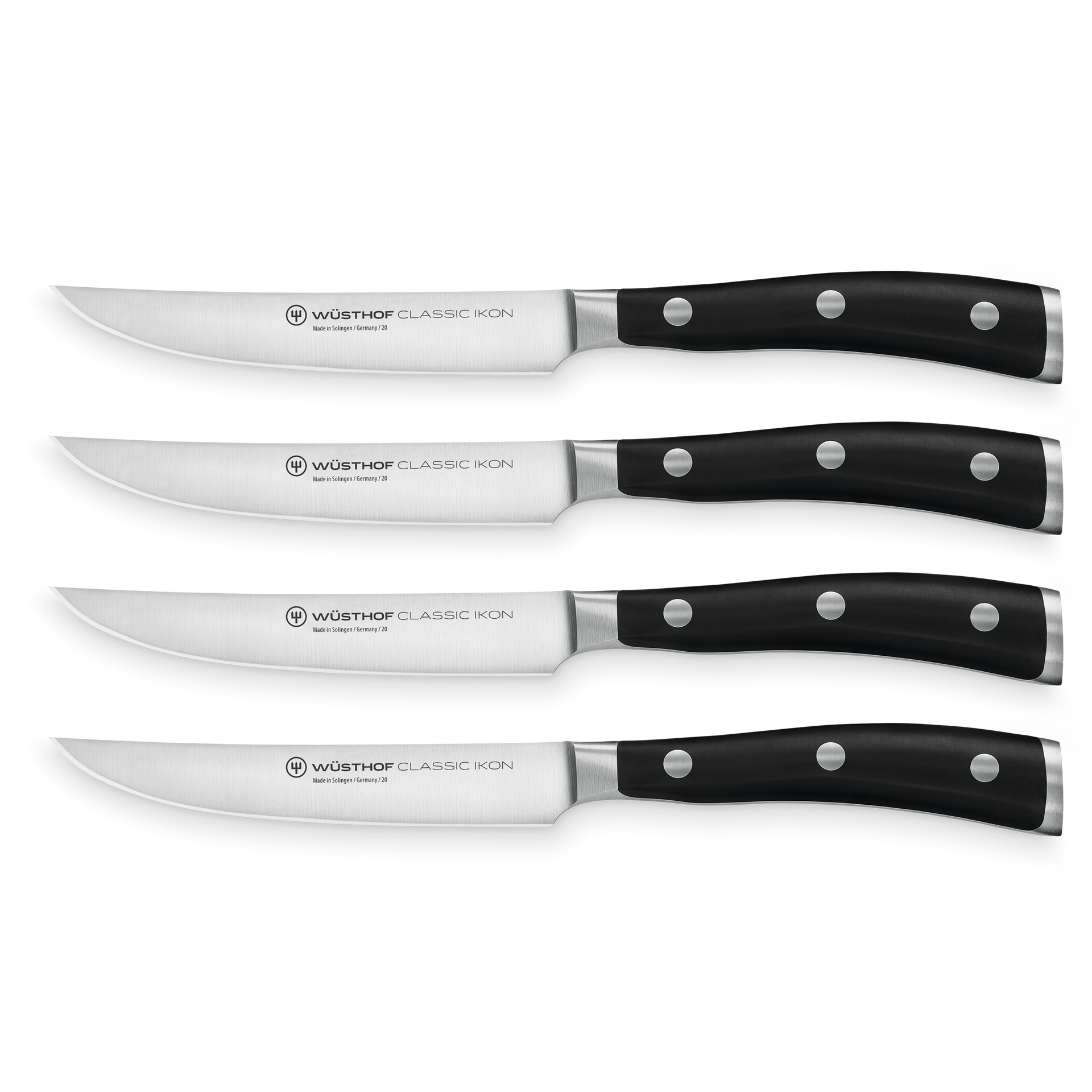 Classic Ikon Steakmessersatz mit 4 Messern