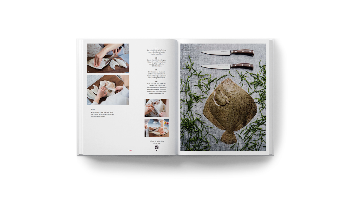 App di Wüsthof Book and Book: Beyond Blades - Versione tedesca