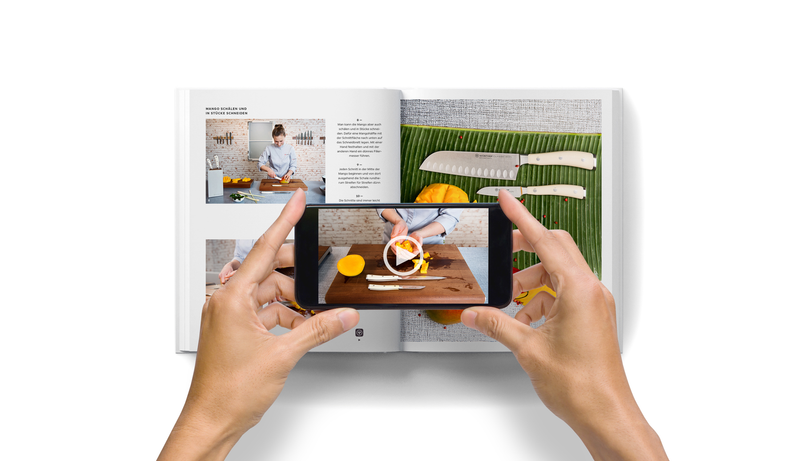 App di Wüsthof Book and Book: Beyond Blades - Versione tedesca