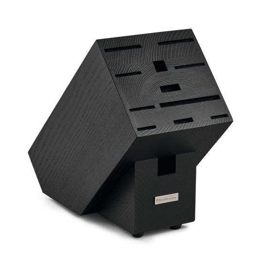 12-slot Knife Block | Ash | Black