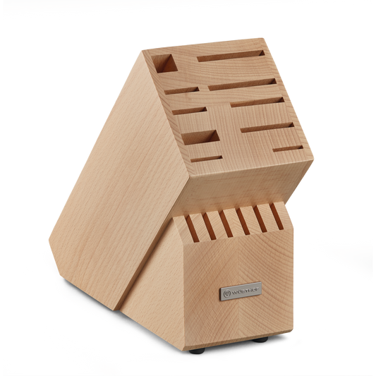16-slot Knife Block | Beech