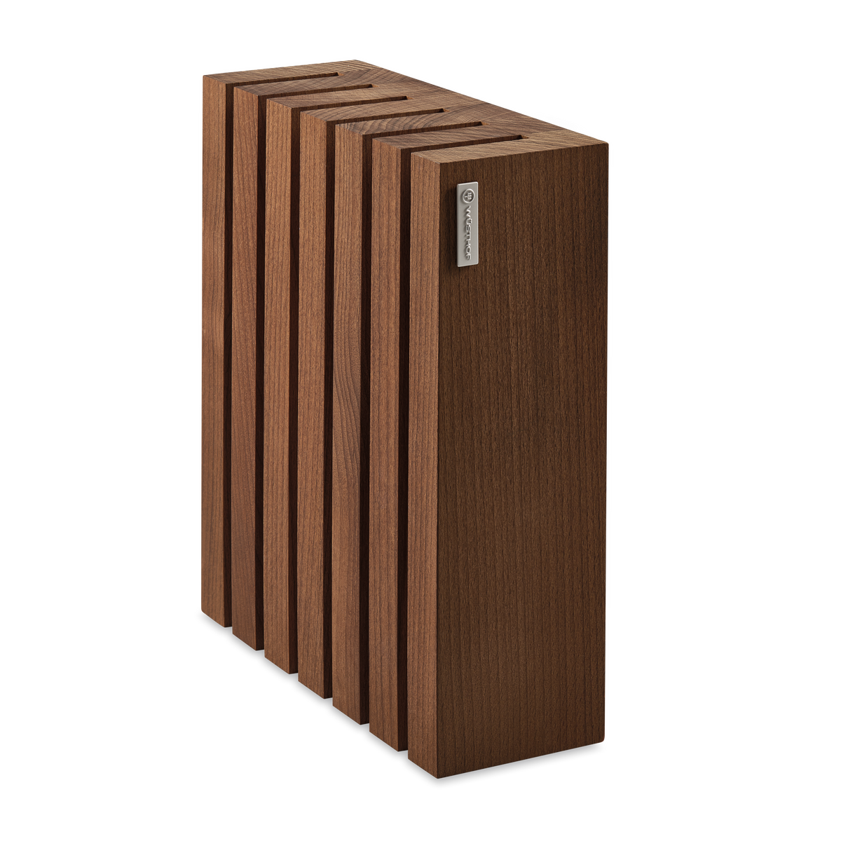 Magnetic 6-slot Knife Block | Heat Treated Beech