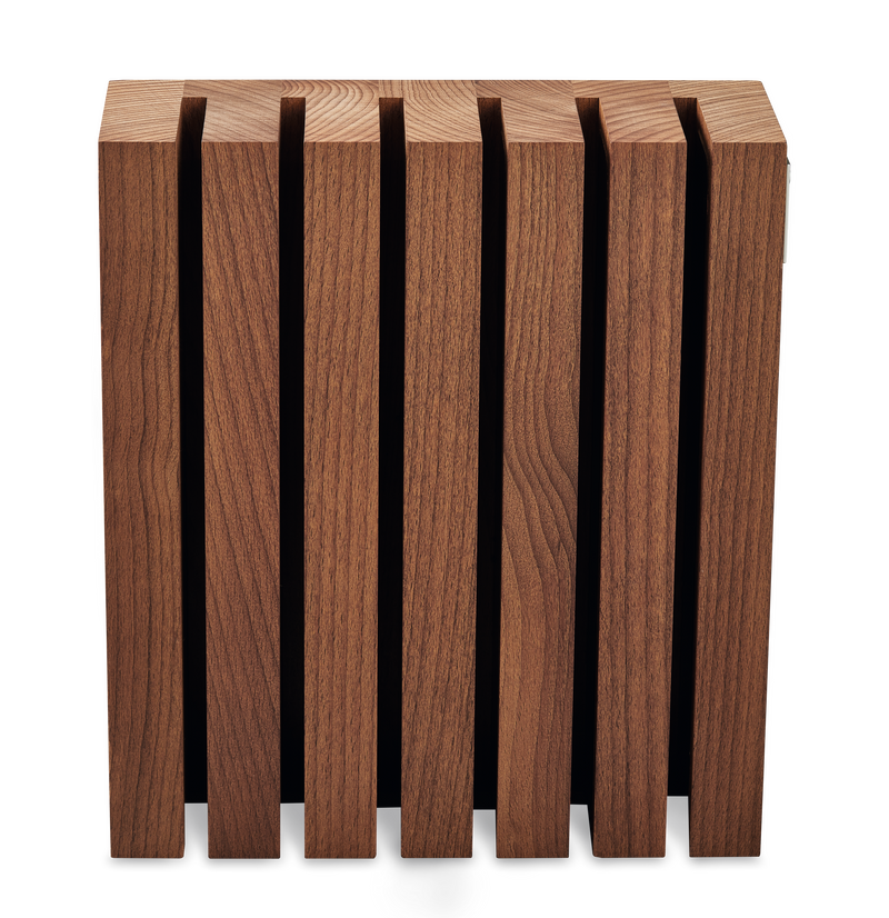 Magnetic 6-slot Knife Block | Heat Treated Beech