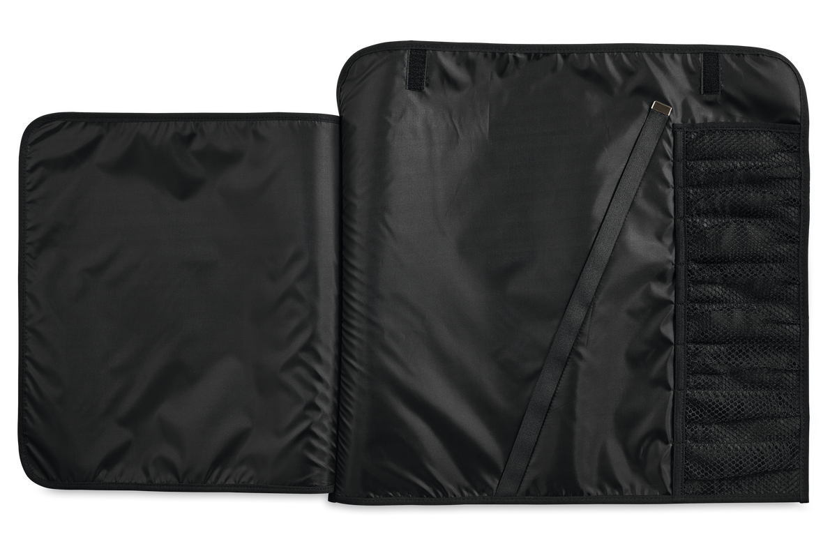 9-fentes Trousse pour couteaux | Cuir synthétique et nylon