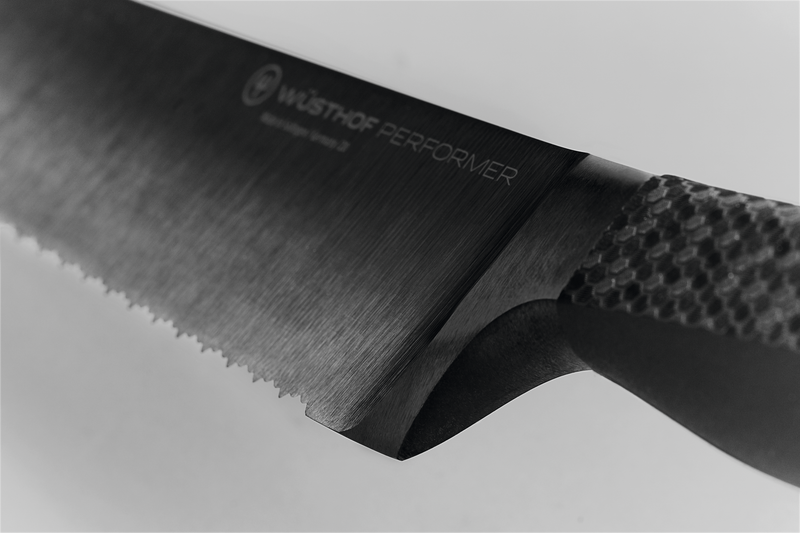 Performer Couteau à pain 23 cm | lame précise micro dentelée